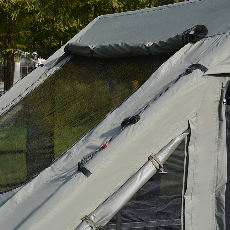 6-flat luchttent tpu luchtkolom opblaasbare tent