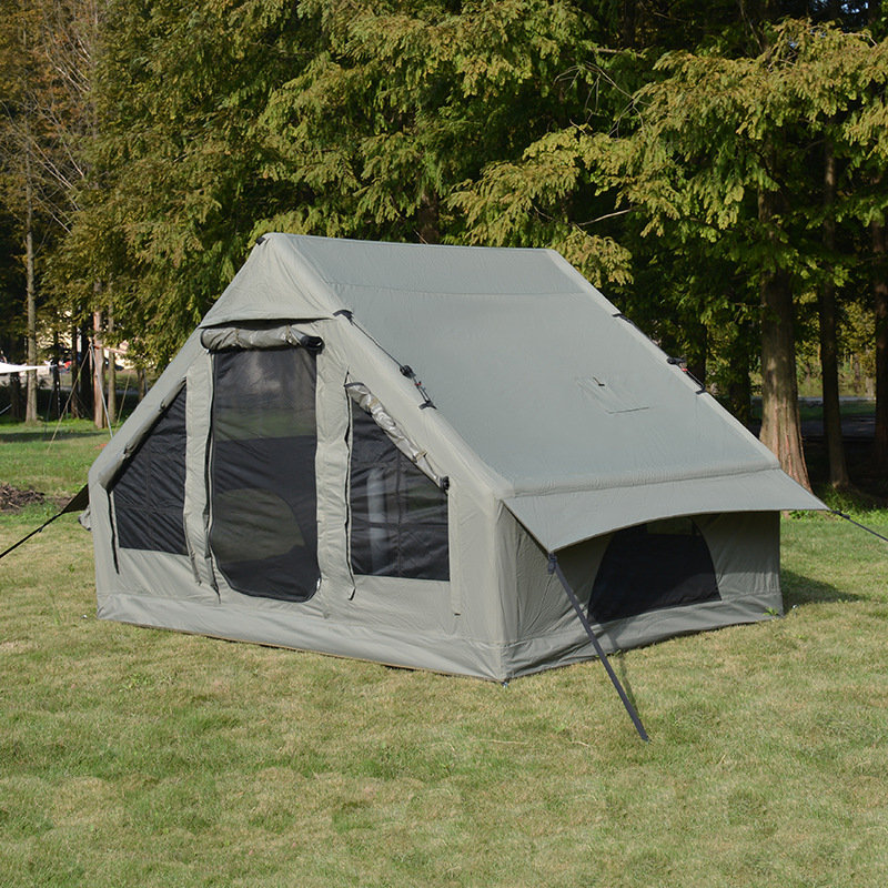 6-flat luchttent tpu luchtkolom opblaasbare tent