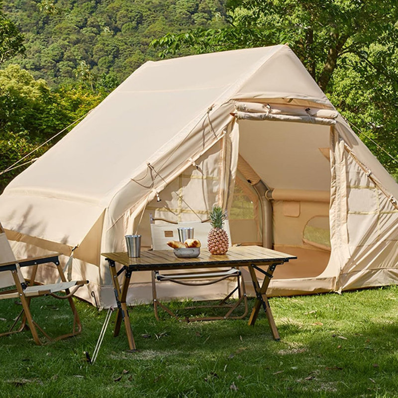 6-flat luchttent tpu luchtkolom opblaasbare tent