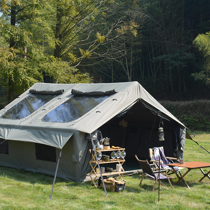 12m² RBM opblaasbare tent met panoramisch dakraam