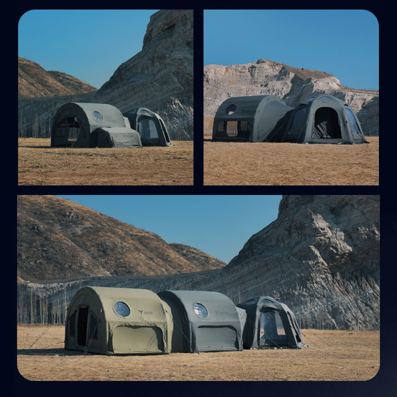 Opblaasbare tunneltent