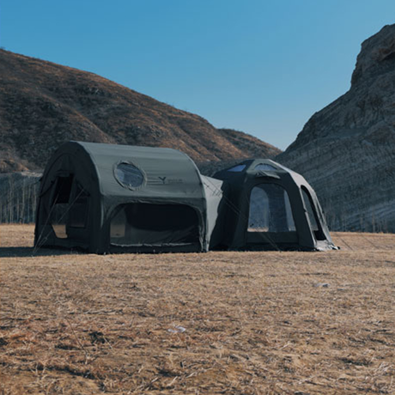 Opblaasbare tunneltent